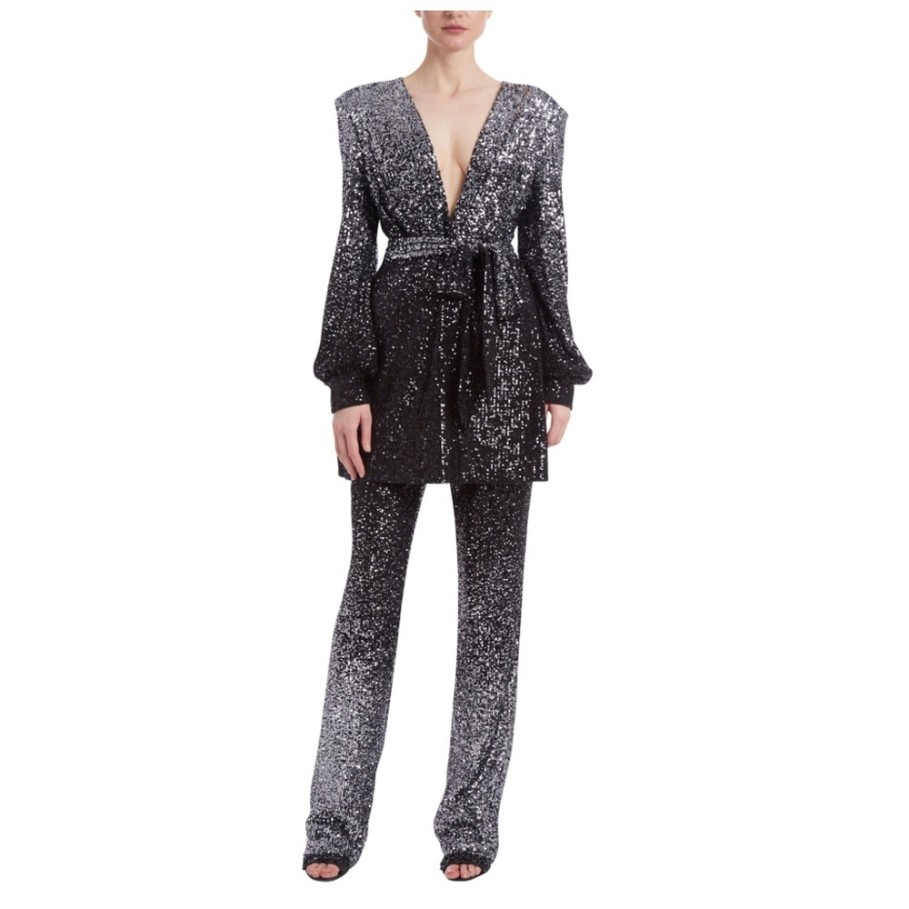 Badgley Mischka sequined dress or tunic jacket. Never worn!